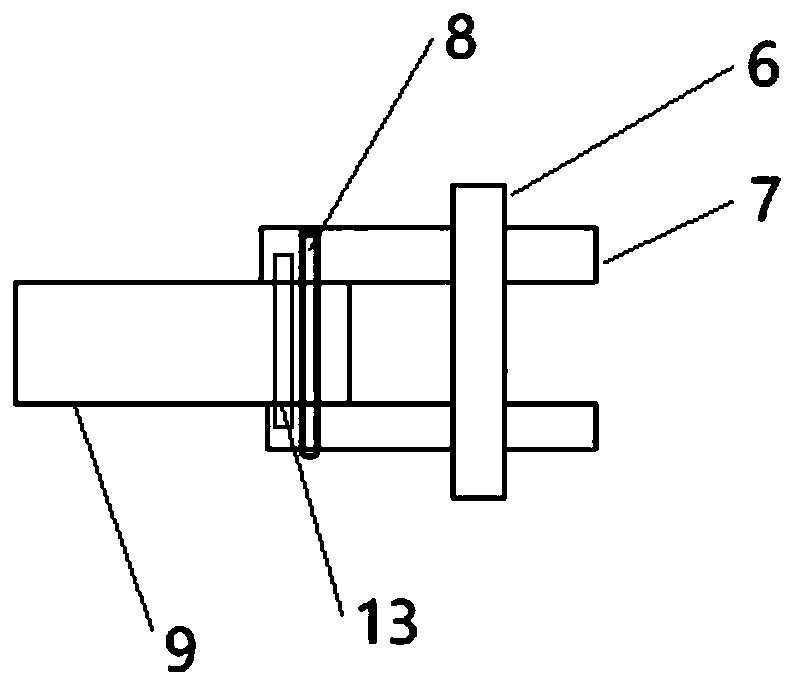 Medical bed and bed tail plate