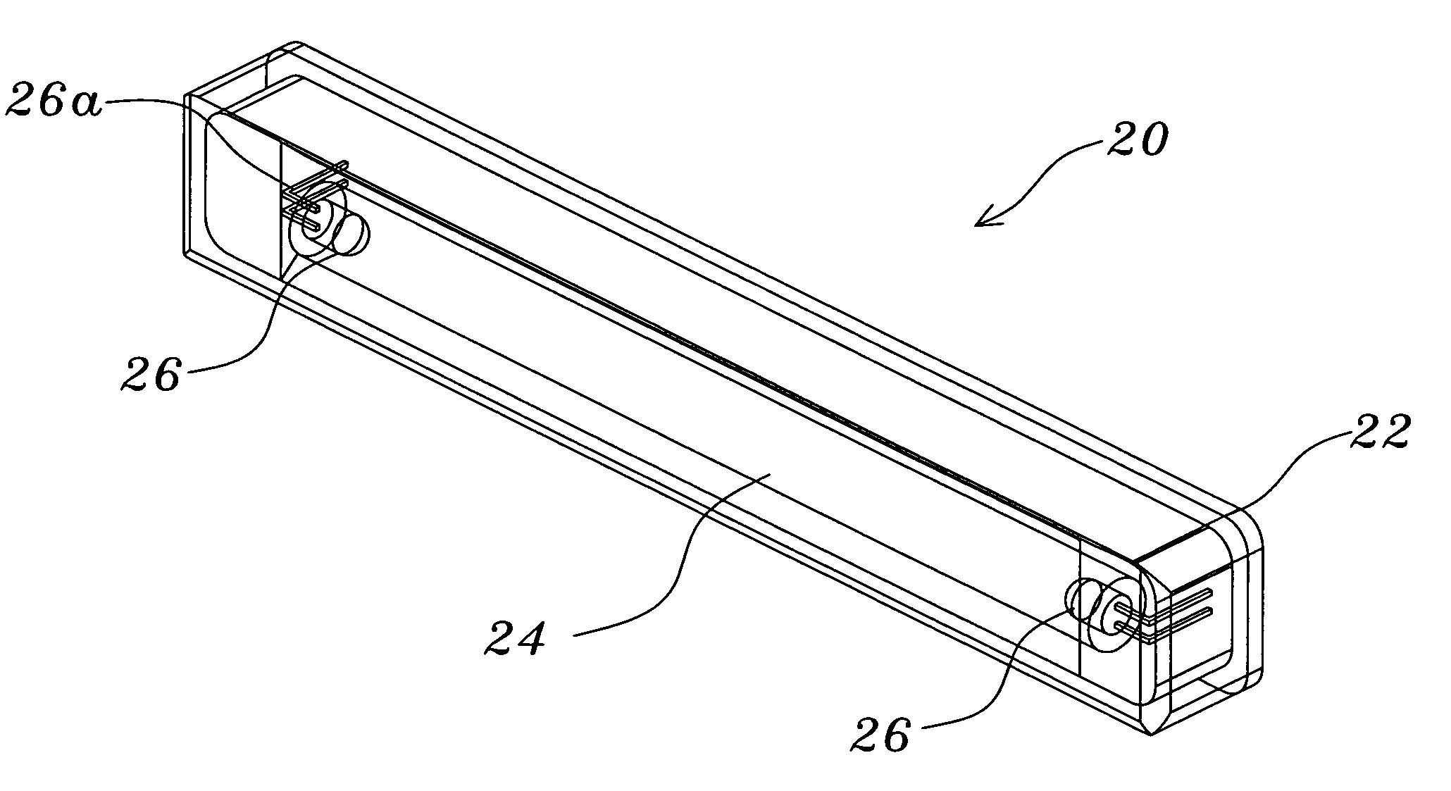 Structure for a center high mounted stop lamp