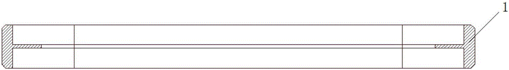 Electronic product frame structure made of carbon fiber ceramic composite material and manufacturing method of the structure