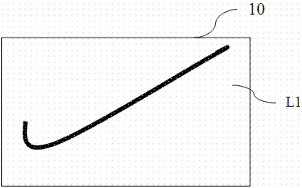 Method for sharing handwritten image on screen in video conference and terminal for carrying out video conference