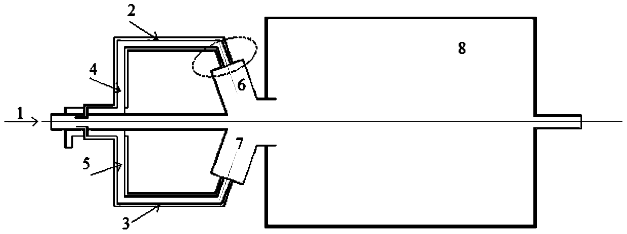 A realization of no  <sub>x</sub> Flameless combustion heating boiler system with near zero emissions