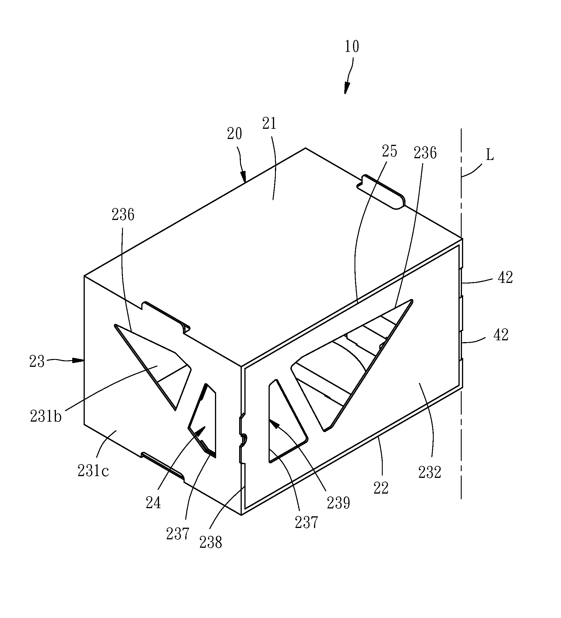 Bicycle helmet packaging box