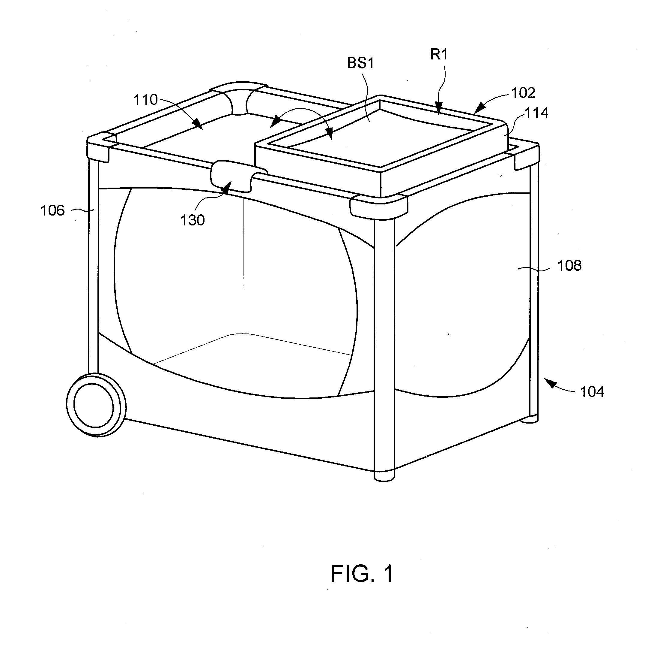 Child Holding Accessory for Use with a Play Yard