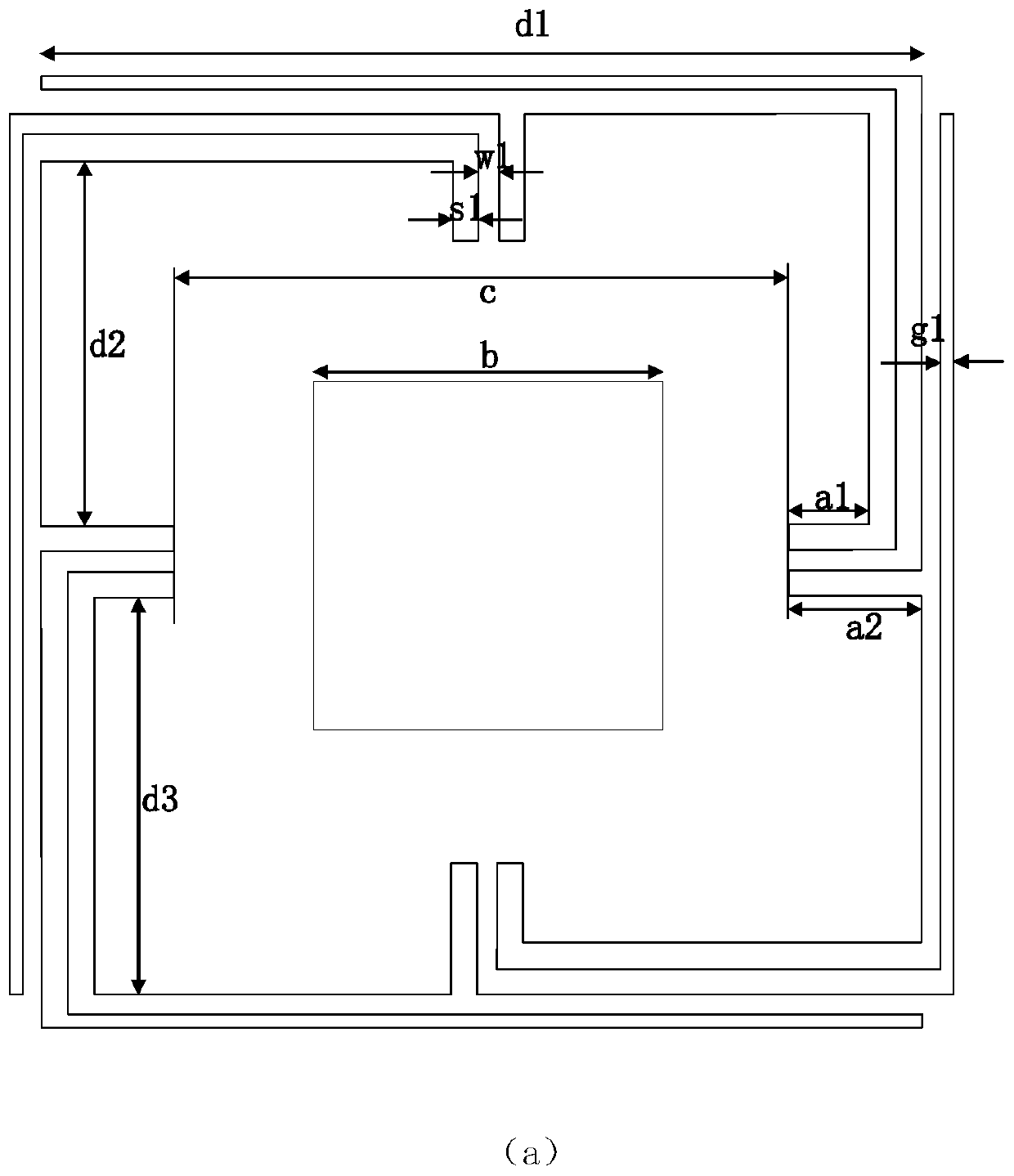 Electromagnetic band gap structure for achieving ultra-wideband suppression of synchronous switching noise