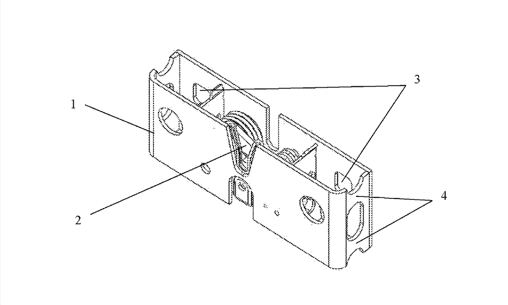 Locking force measurement method and locking force measurement device for automobile front cover