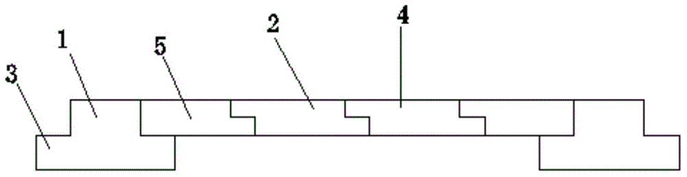 Formed floor slab which can be assembled into ceiling