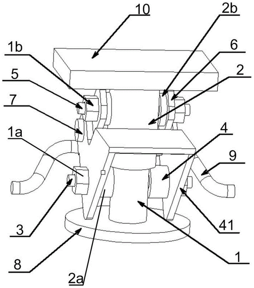 A parking self-locking device for a transport trolley