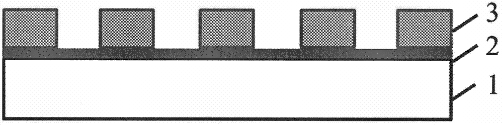 Process for processing surface plasmon polariton coupled nano array based on scallop effect