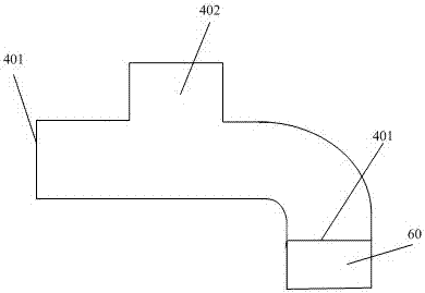 Bottom injection pouring system and its laying method