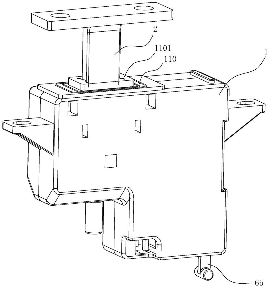 A door lock structure for electrical appliances and a cleaning machine using the door lock structure