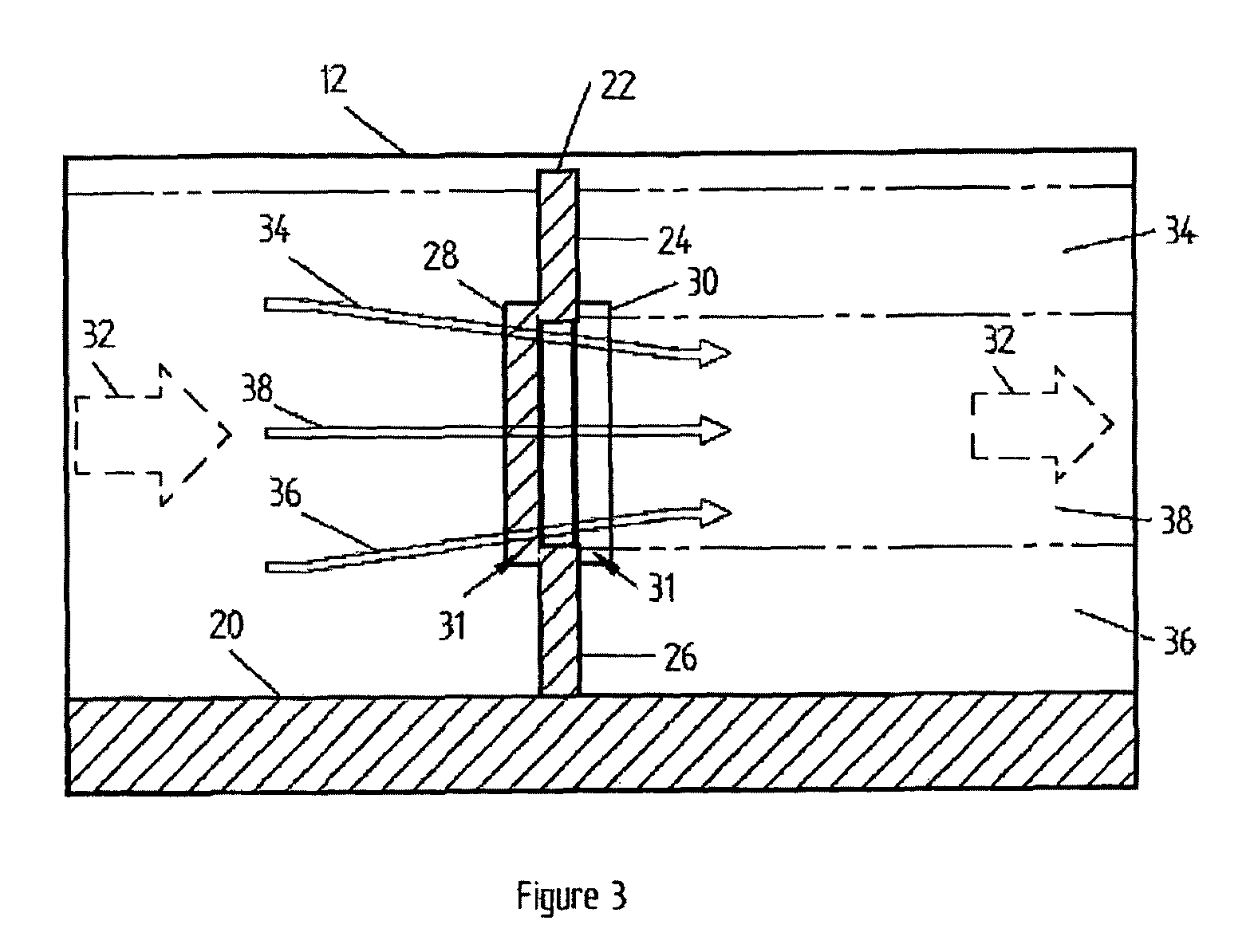 Re-entrainment prevention apparatus