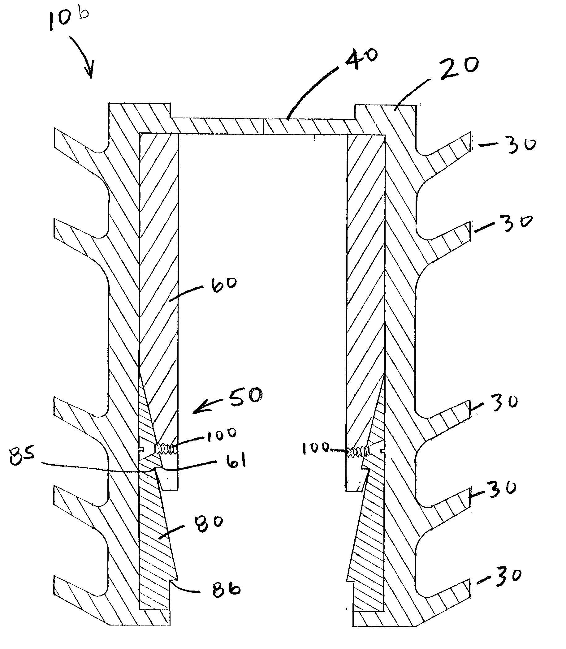 Non-rotating cement wiper plugs