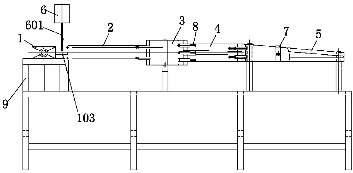 Hydraulic power experimental flow box capable of being used for flow field measurement and visualization research