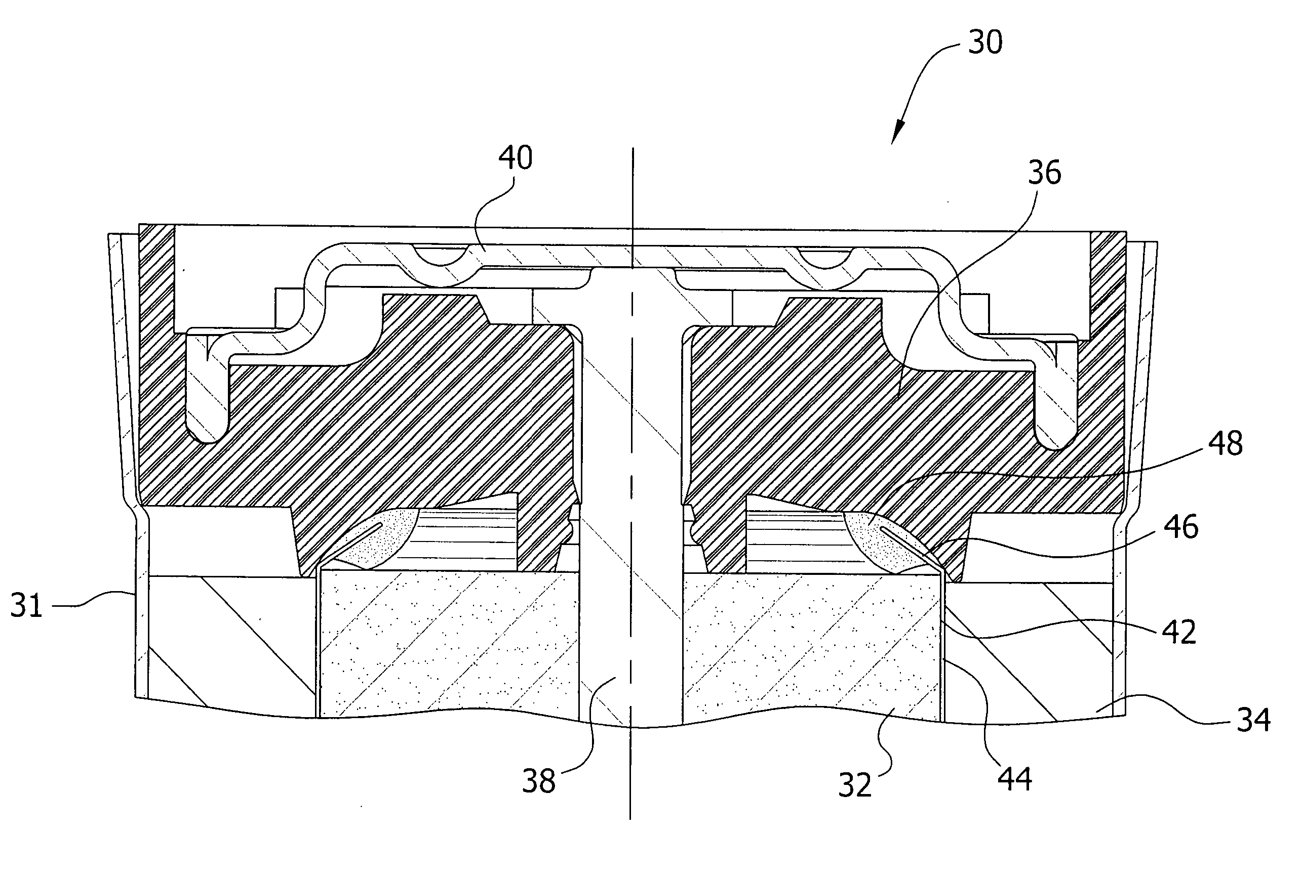 Adhesive for use in an electrochemical cell