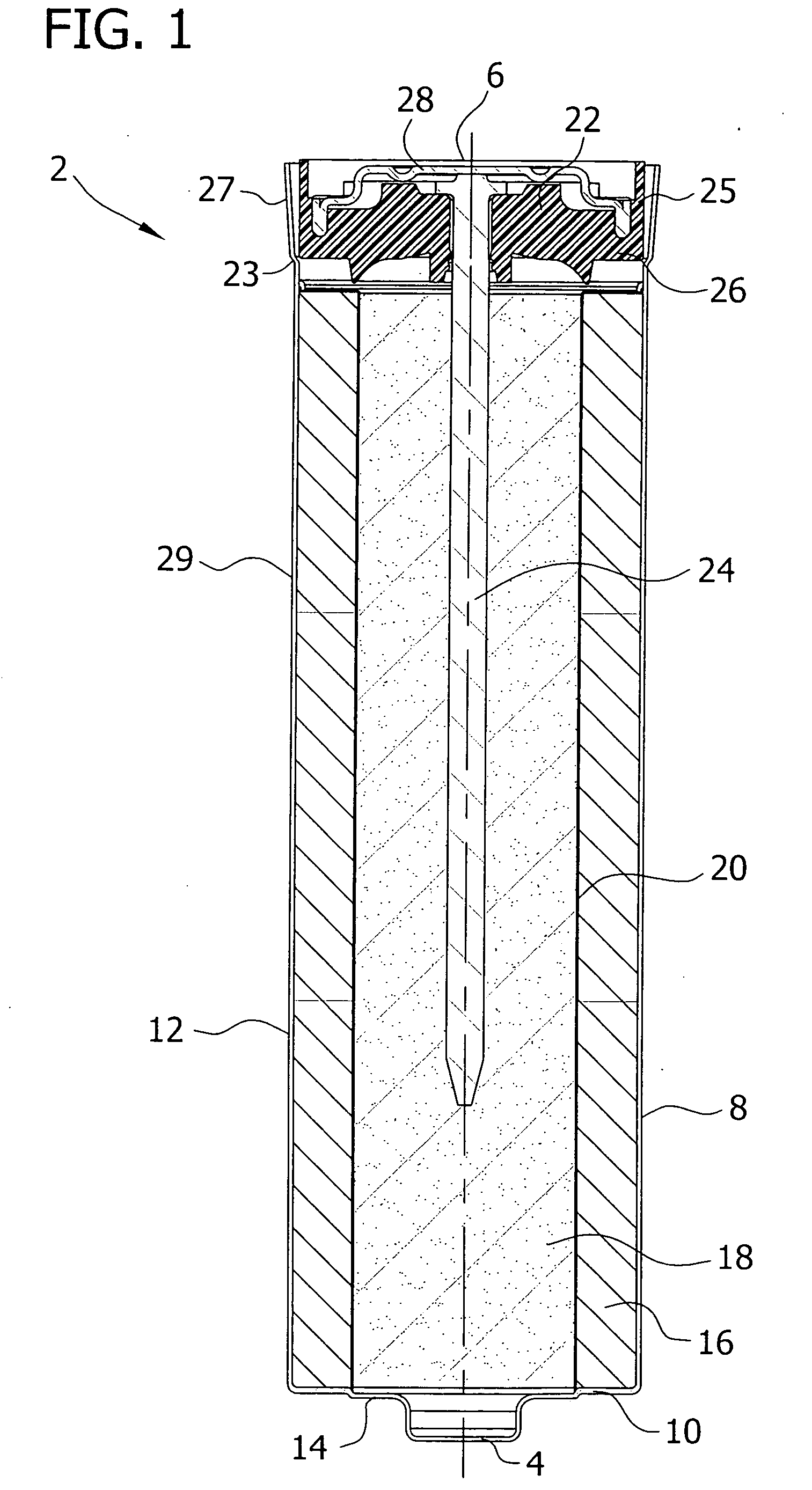 Adhesive for use in an electrochemical cell