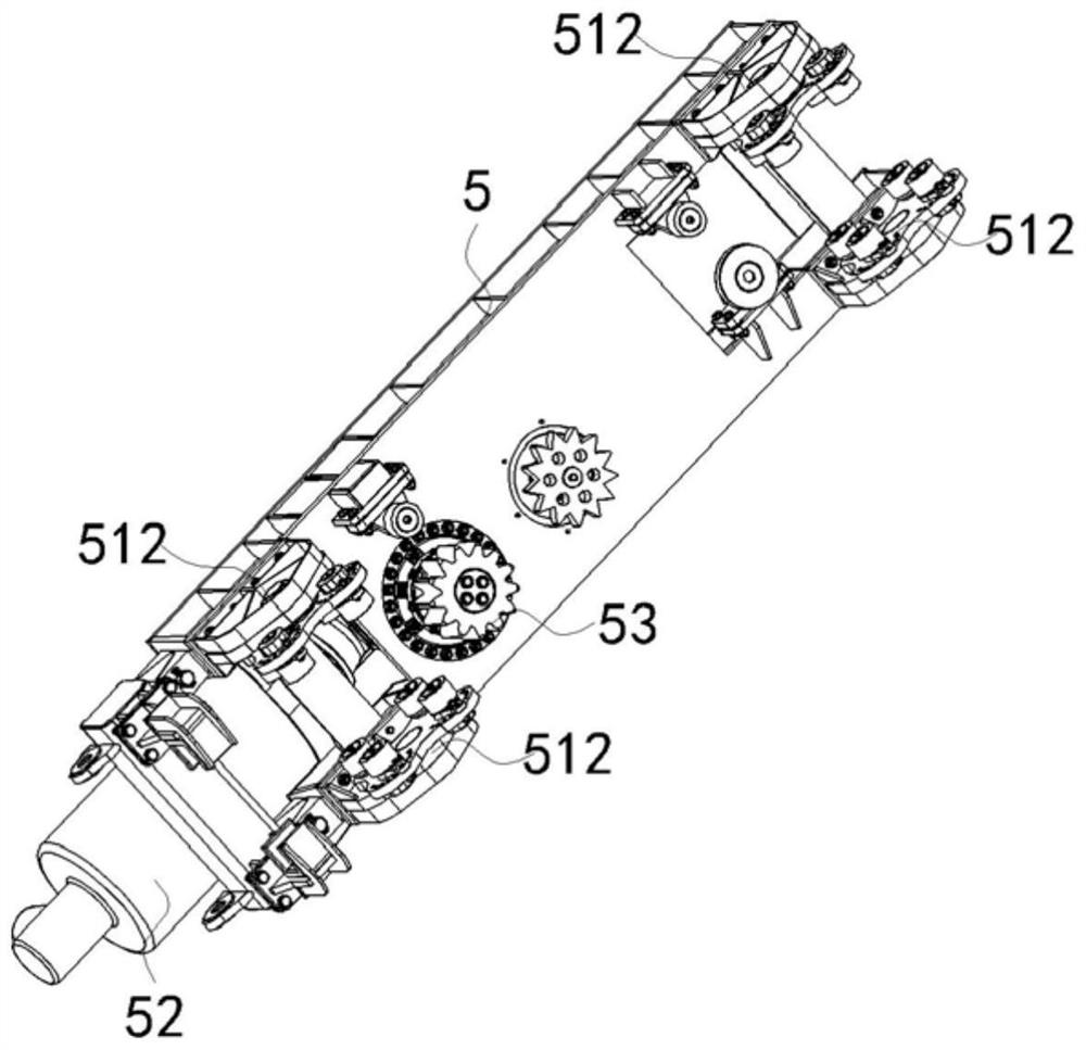 Assembly method and structure of pulley guide rail and its power catwalk