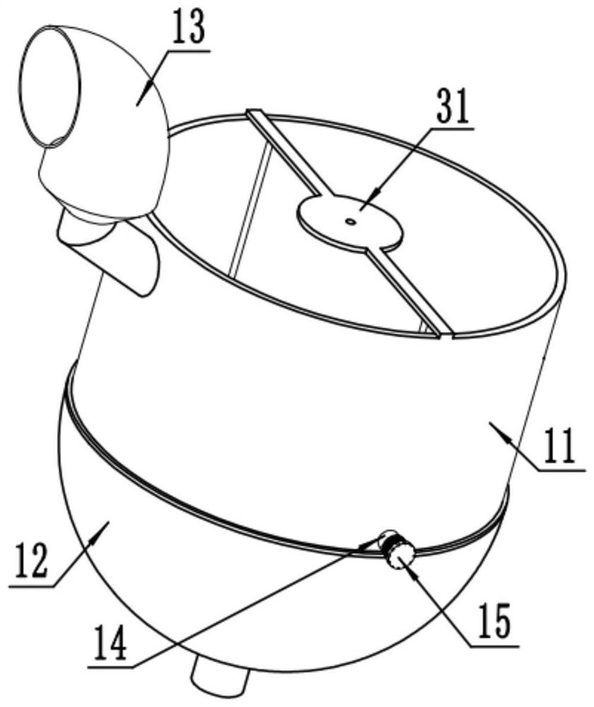 Diatom mud material processing method