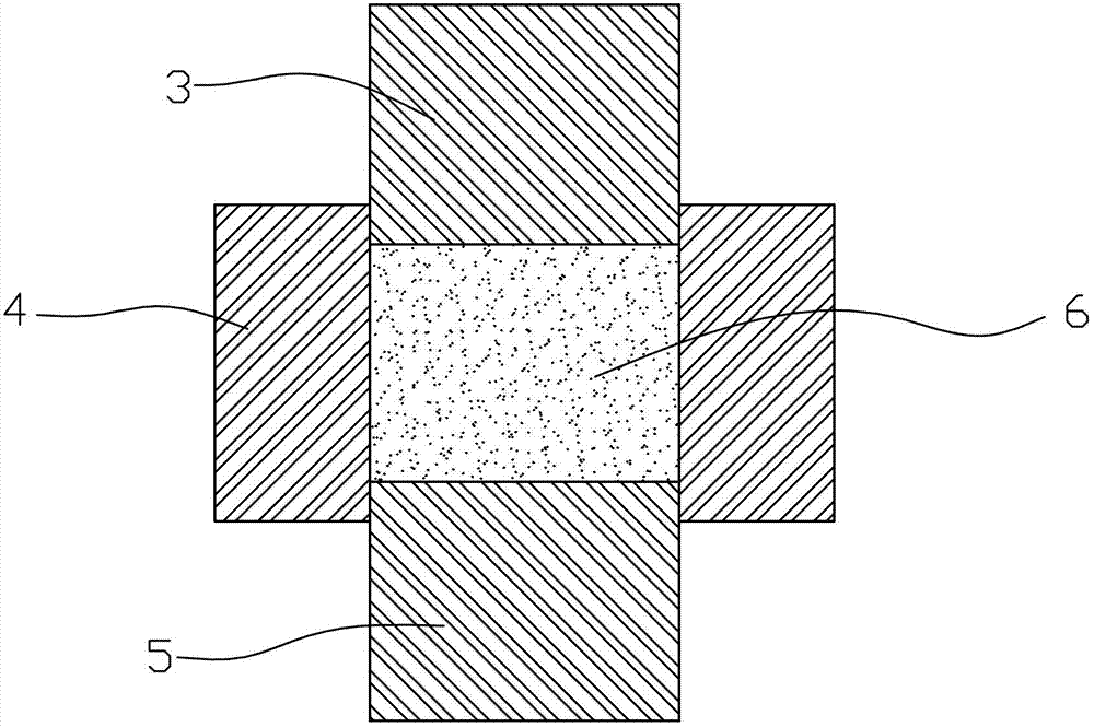 Method for positioning and distributing diamonds in tool bit and distributing device