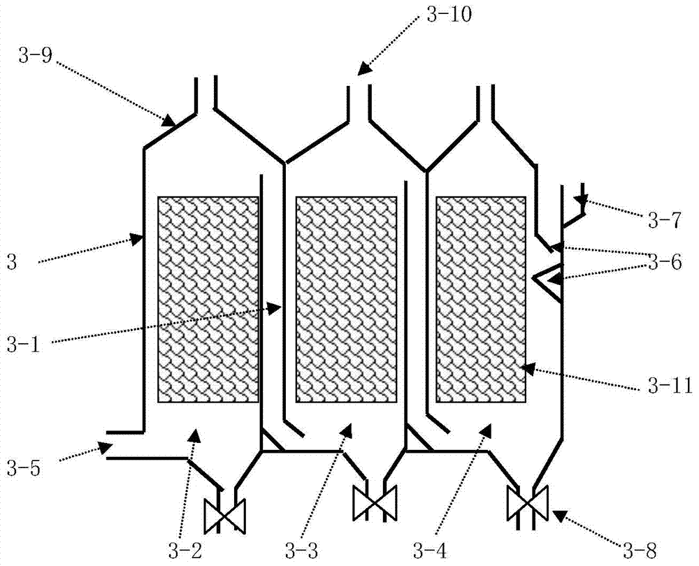 System for advanced treatment of garlic wastewater