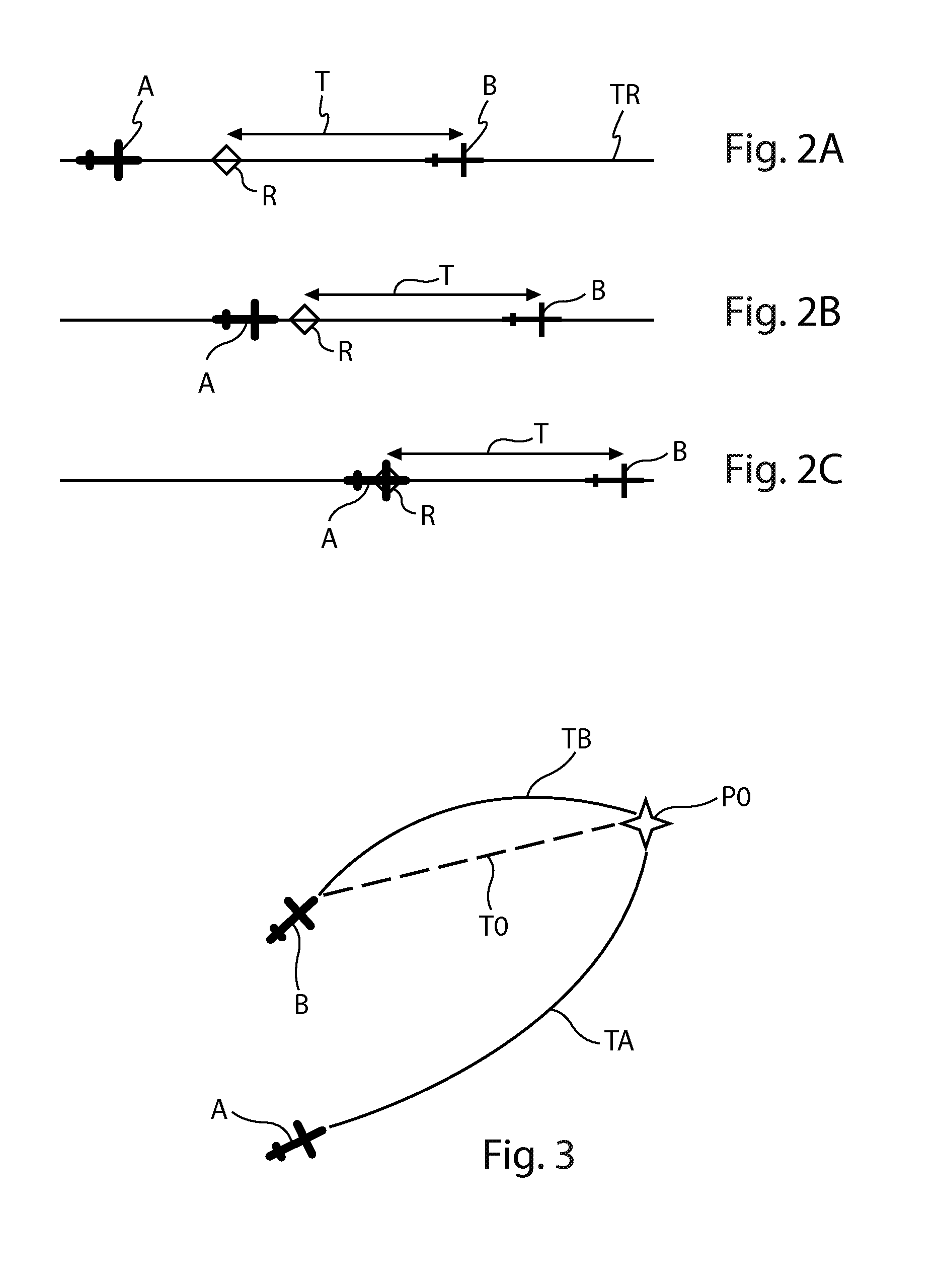 Method and device for automatically managing the spacing of at least one following aircraft behind at least one target aircraft