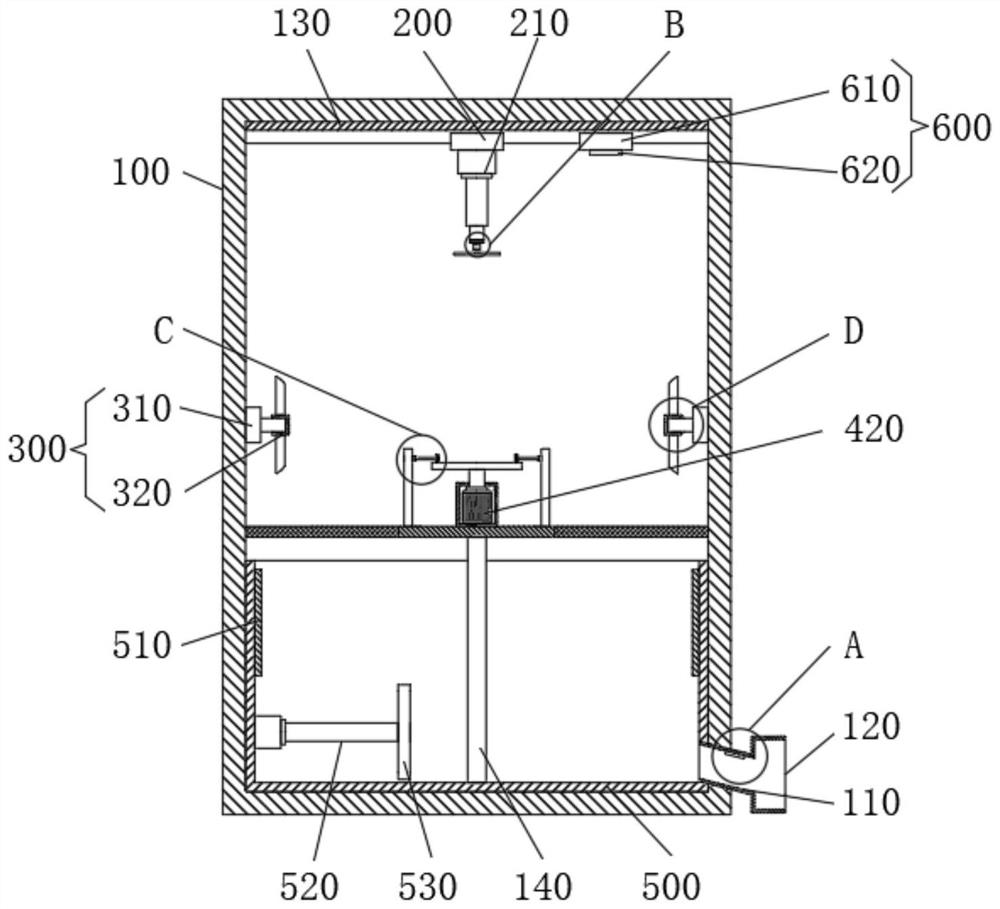 Polishing equipment with freely adjustable angle for hardware product machining