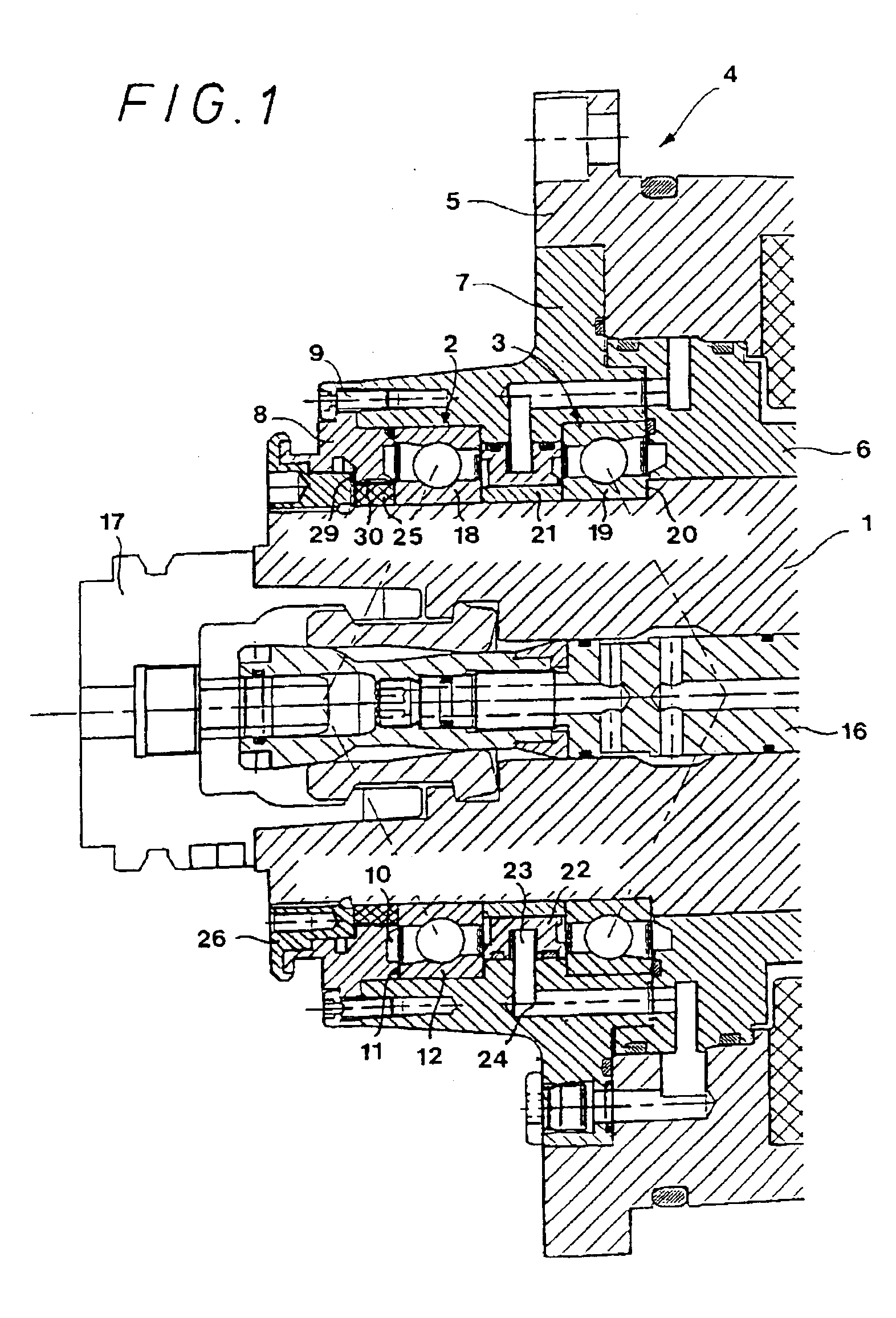 High-speed spindle unit for machine tools