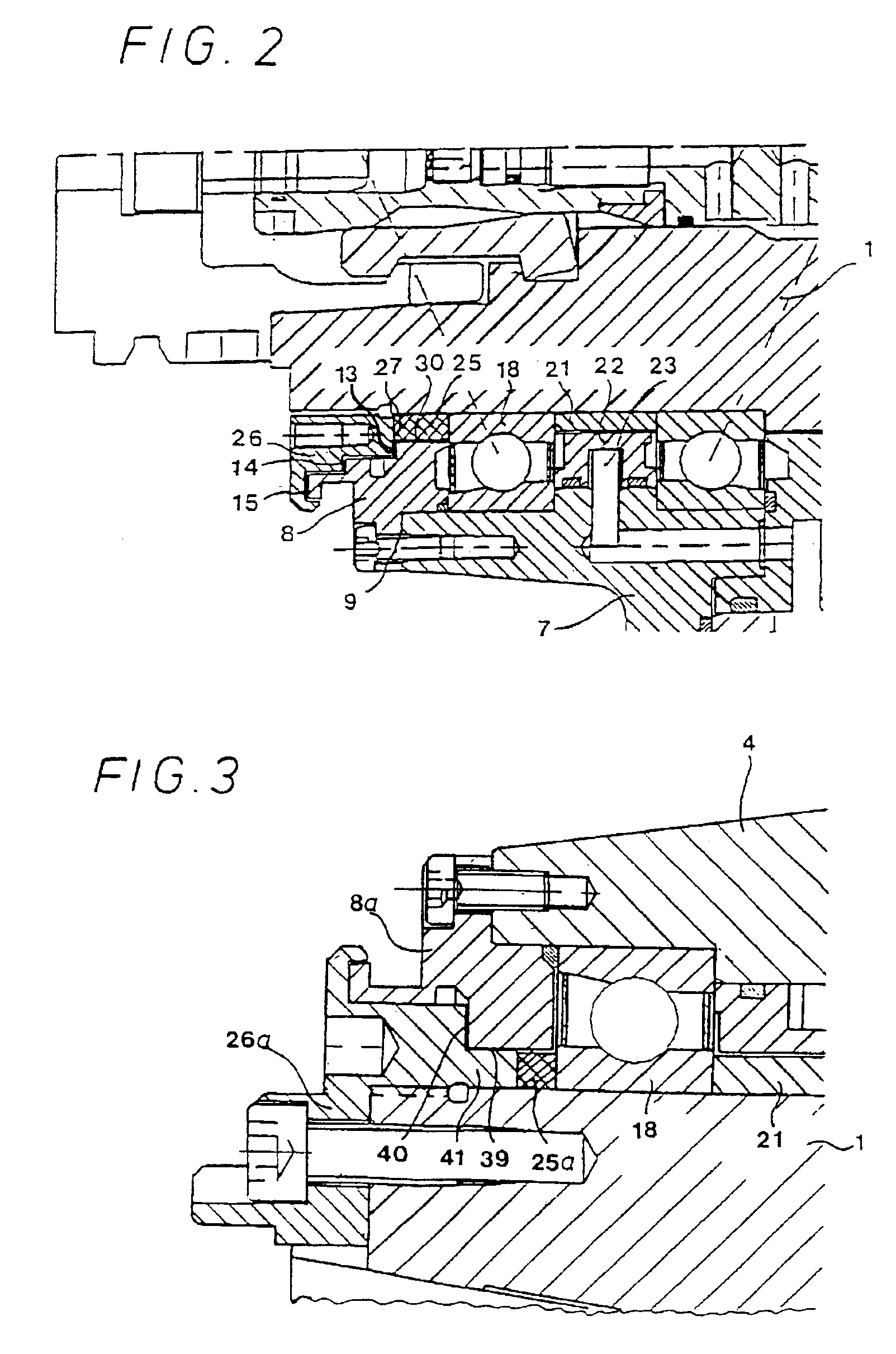 High-speed spindle unit for machine tools