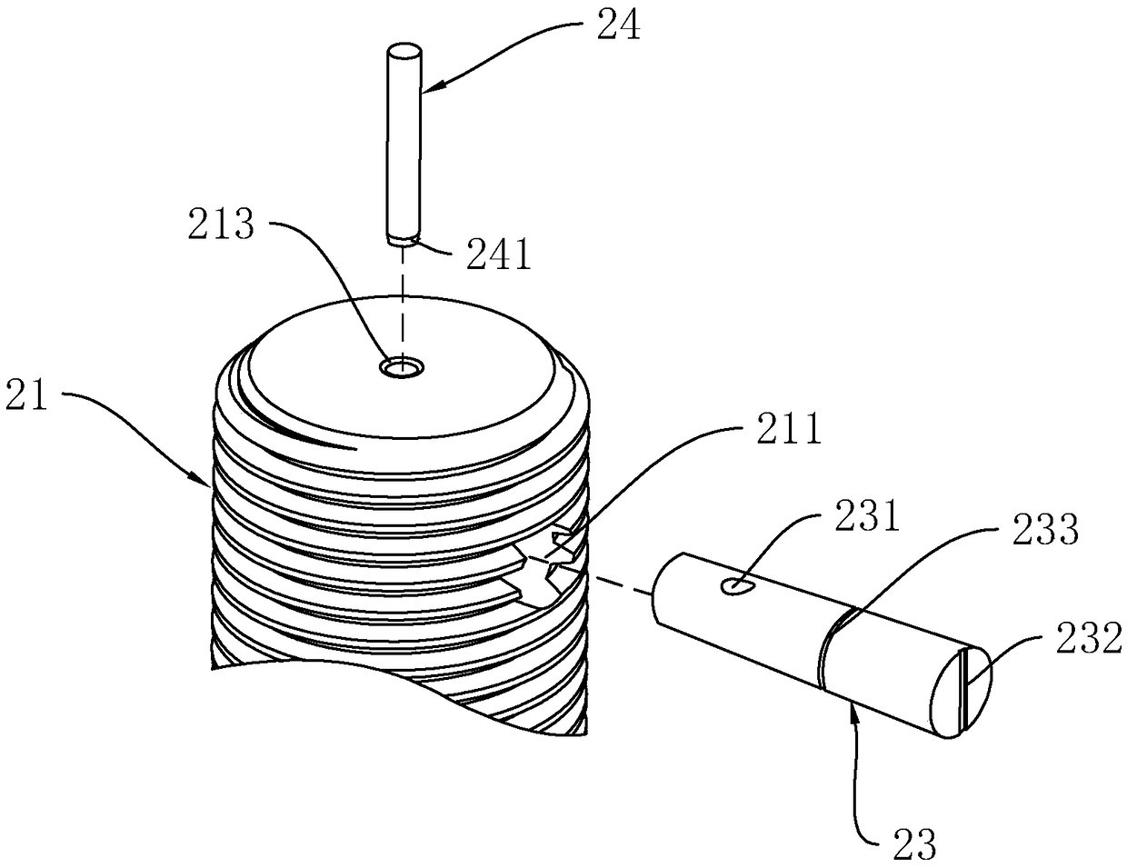 Antitheft foundation bolt for iron tower and application method of antitheft foundation bolt