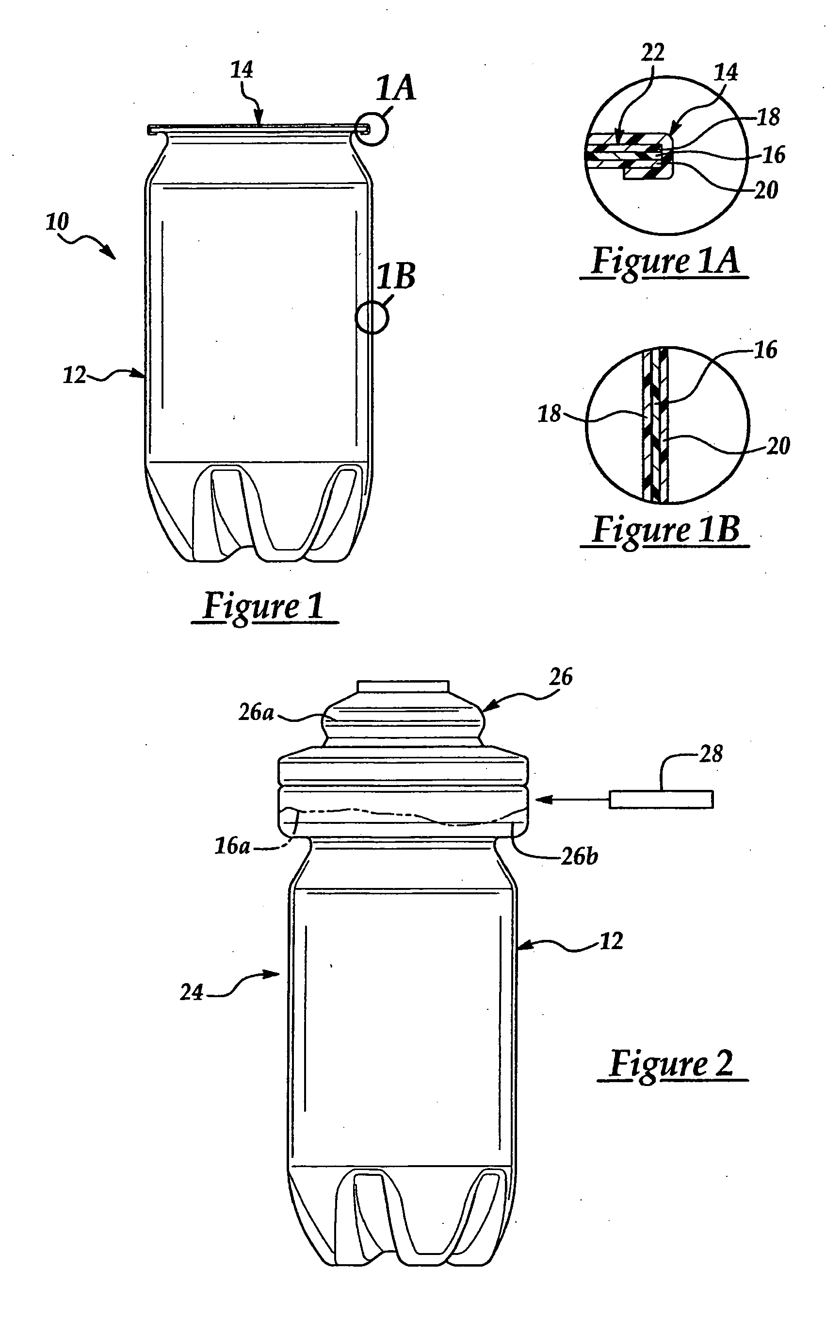 Multilayer container trimming