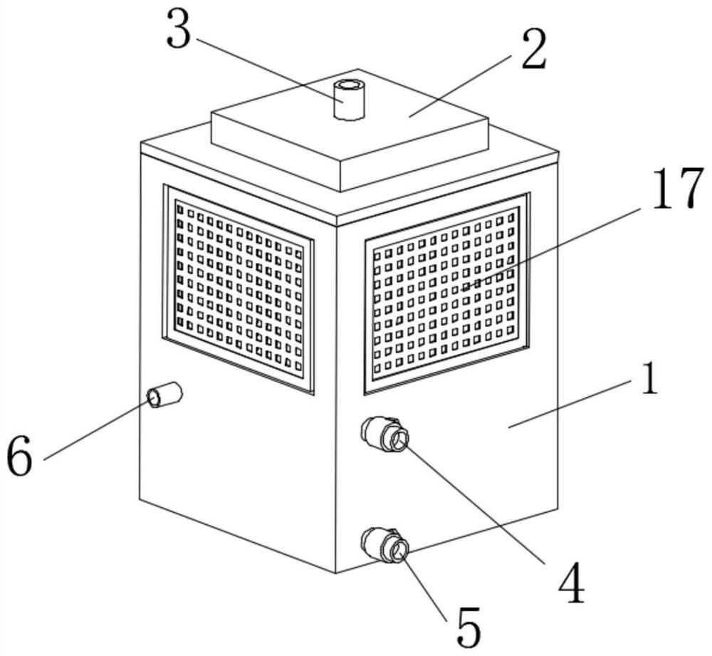 Cooling system for diesel generating set