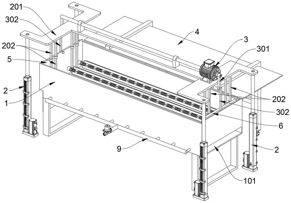 Sludge pre-drying carbonization treatment equipment