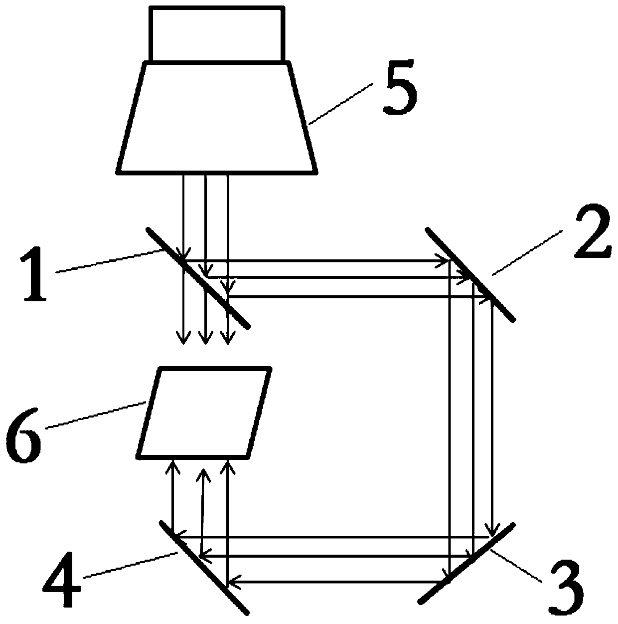 Setup for testing bifacial solar cells