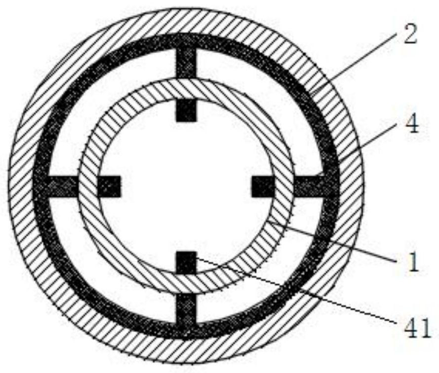 Production-transportation integrated continuous reaction device for hydrate