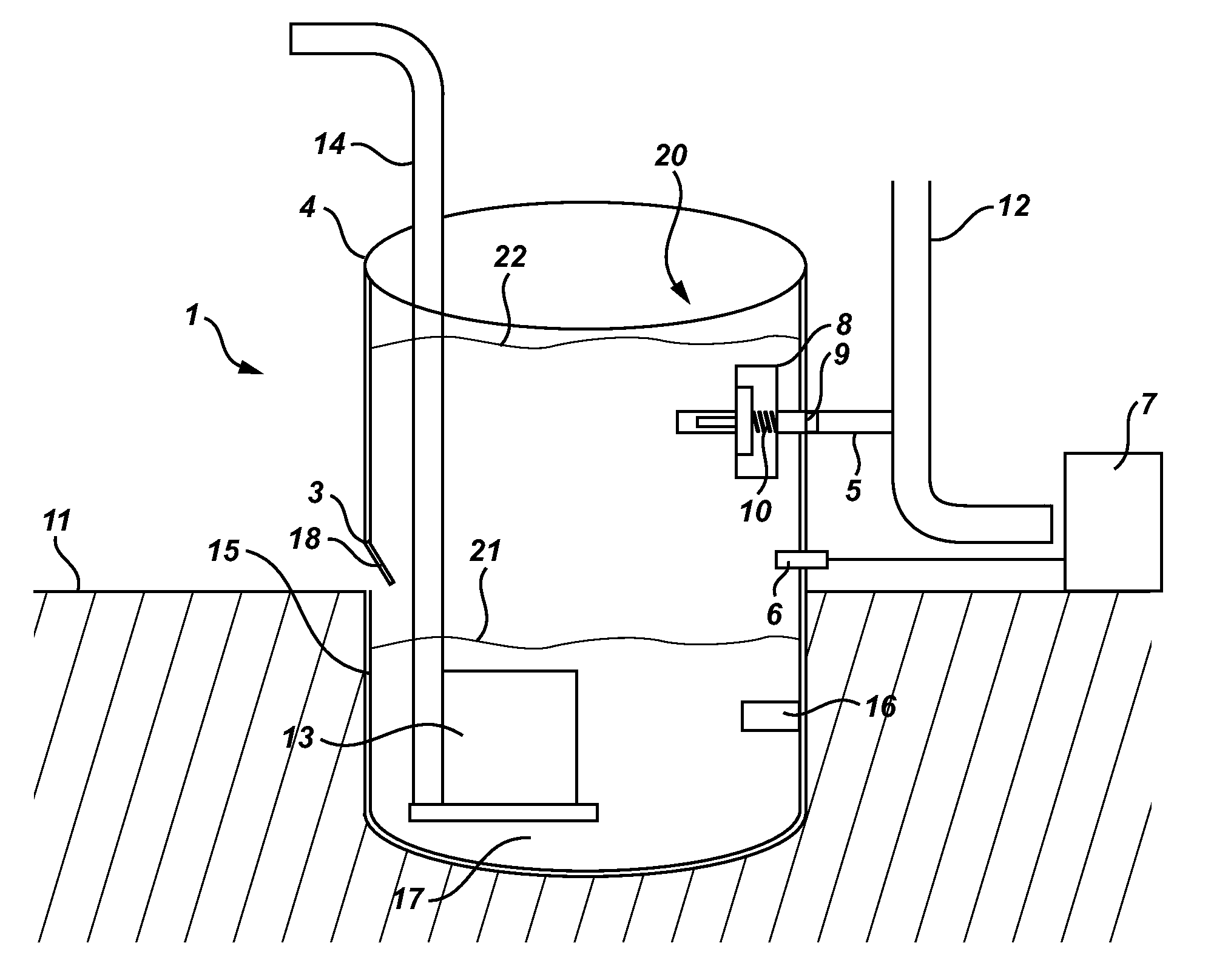 Basement security bucket