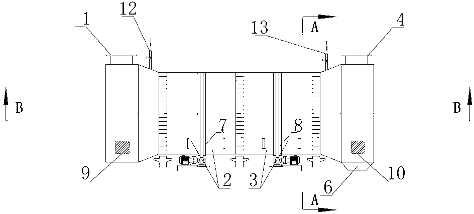 Resource utilization and comprehensive treatment process for sewage and manure generated during cultivation