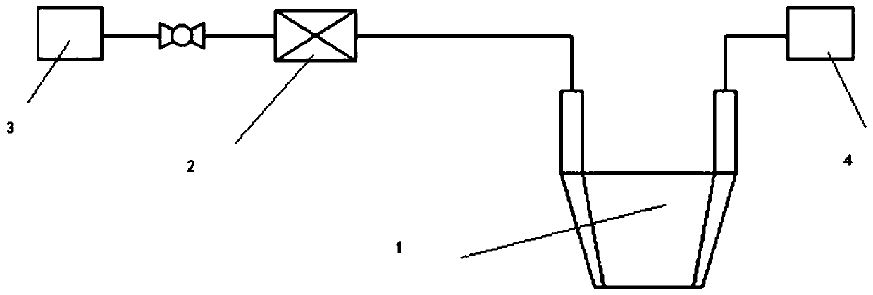 Method for drawing large-size low-oxygen silicon single crystal by RCZ method