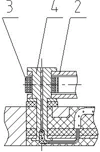 Method, structure and device for improving contact reliability of electric brush and reverser of direct current speed measuring power generator