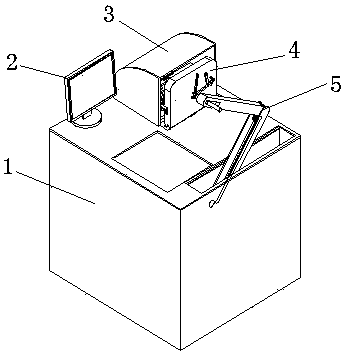 Multifunctional mechanical principle teaching demonstration instrument