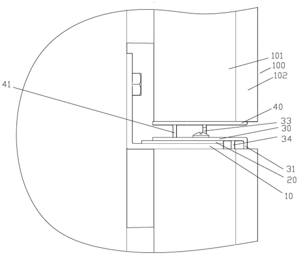 Improved anchoring part device