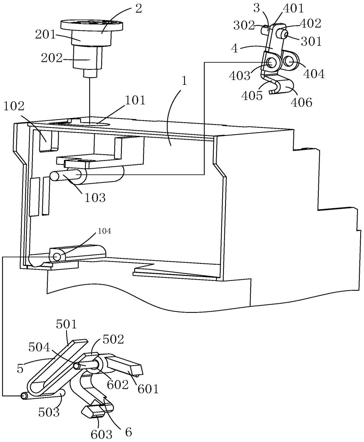 Adjustment and Calibration Mechanism for Thermal Overload Relay