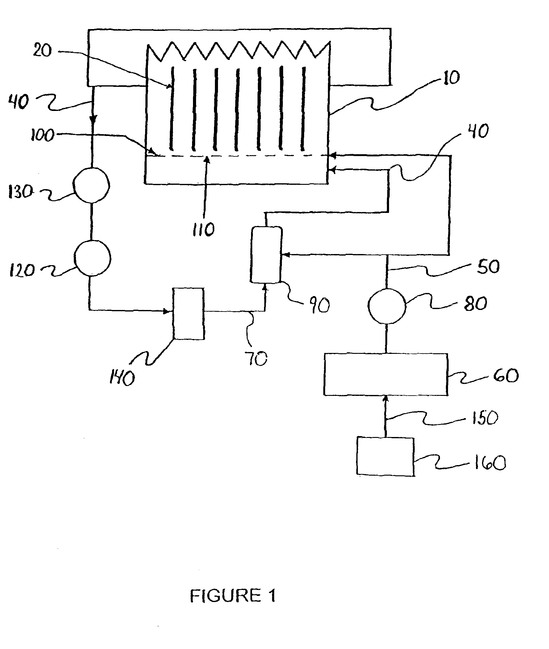 Method for removal of photoresist using sparger