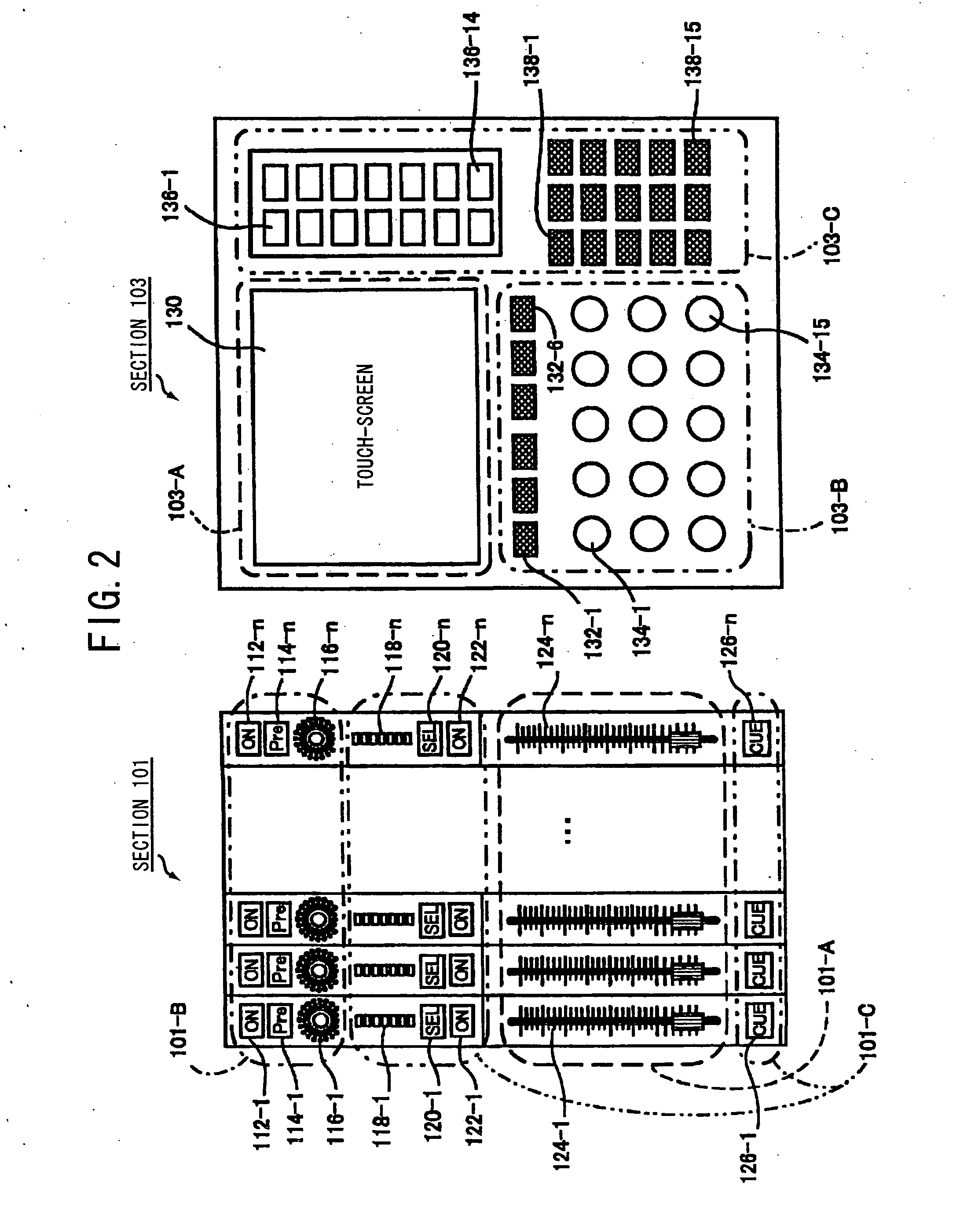 Control system and communication system for digital mixer