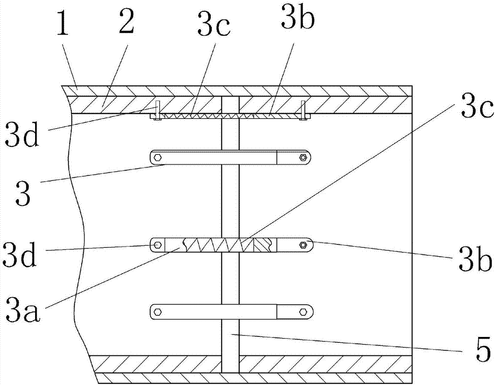 Method for constructing dislocation-resistant tunnel secondary lining passing through active fault