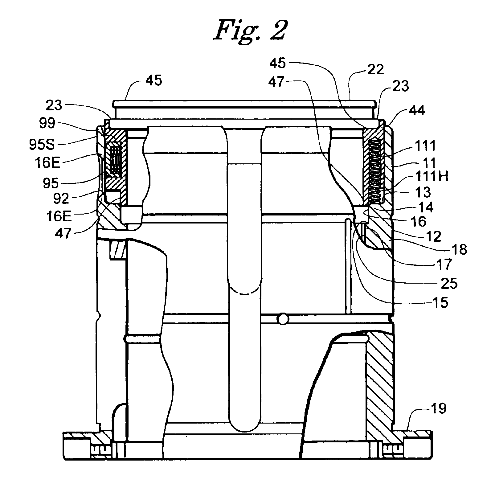 Stripper plate retention system