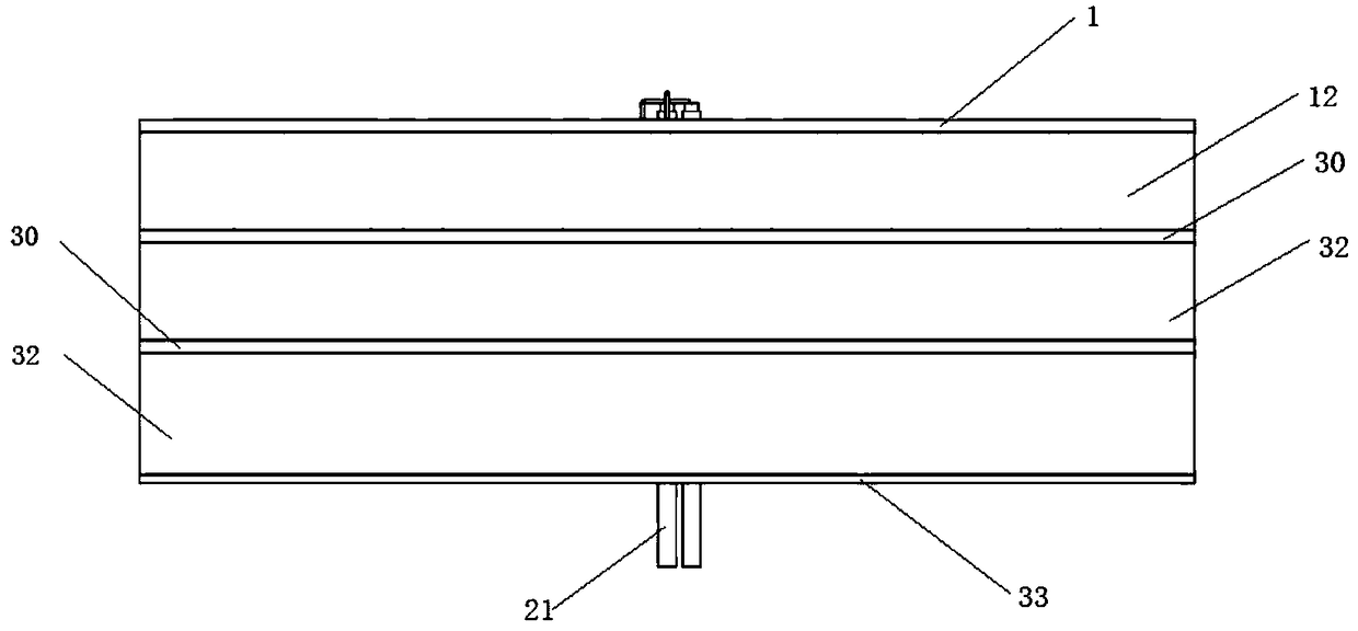 Missile-borne miniaturized multi-frequency-band reconfigurable conformal antenna