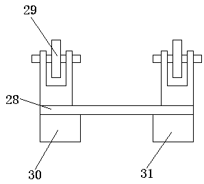 U type/V type part stamping device and technology thereof