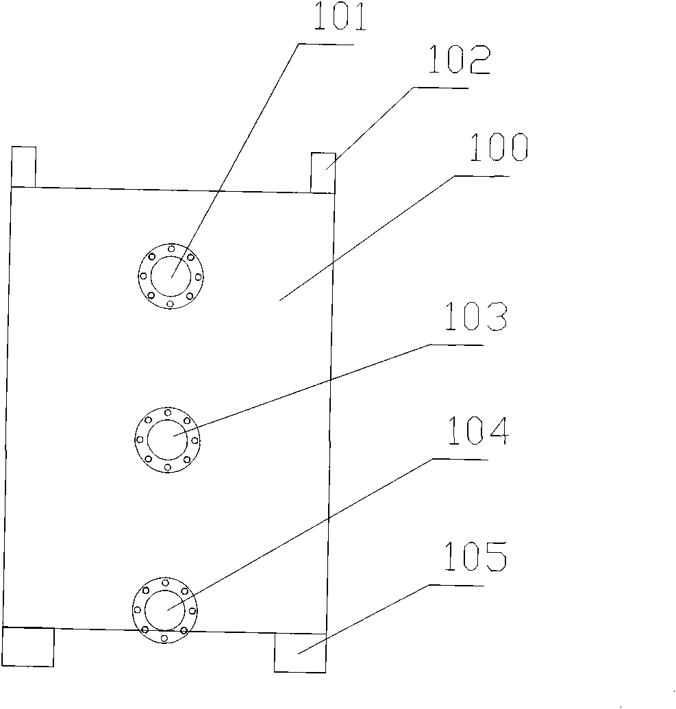 Sewage treatment system combined by standard box bodies