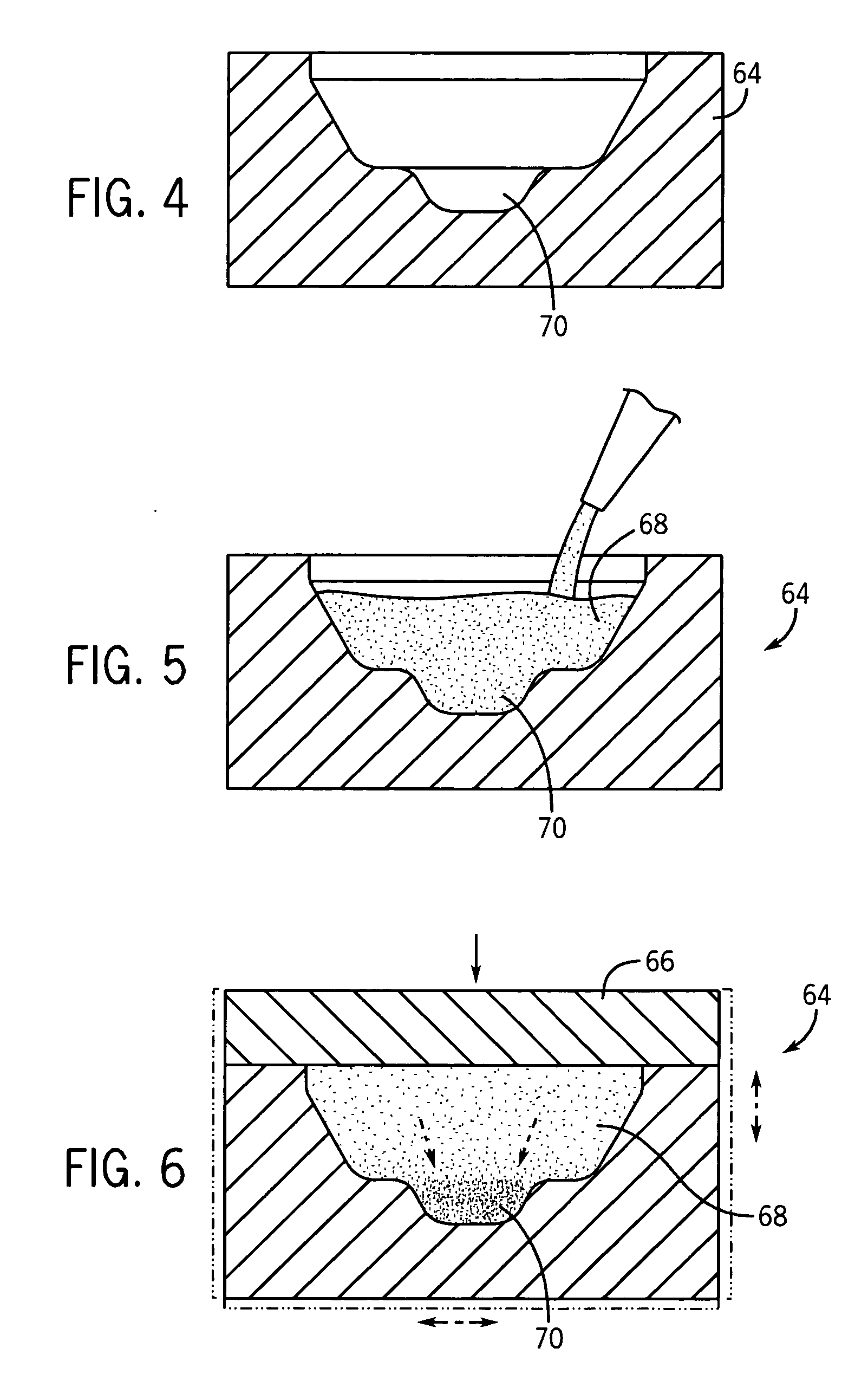 Air treatment device with controlled pore size substrate