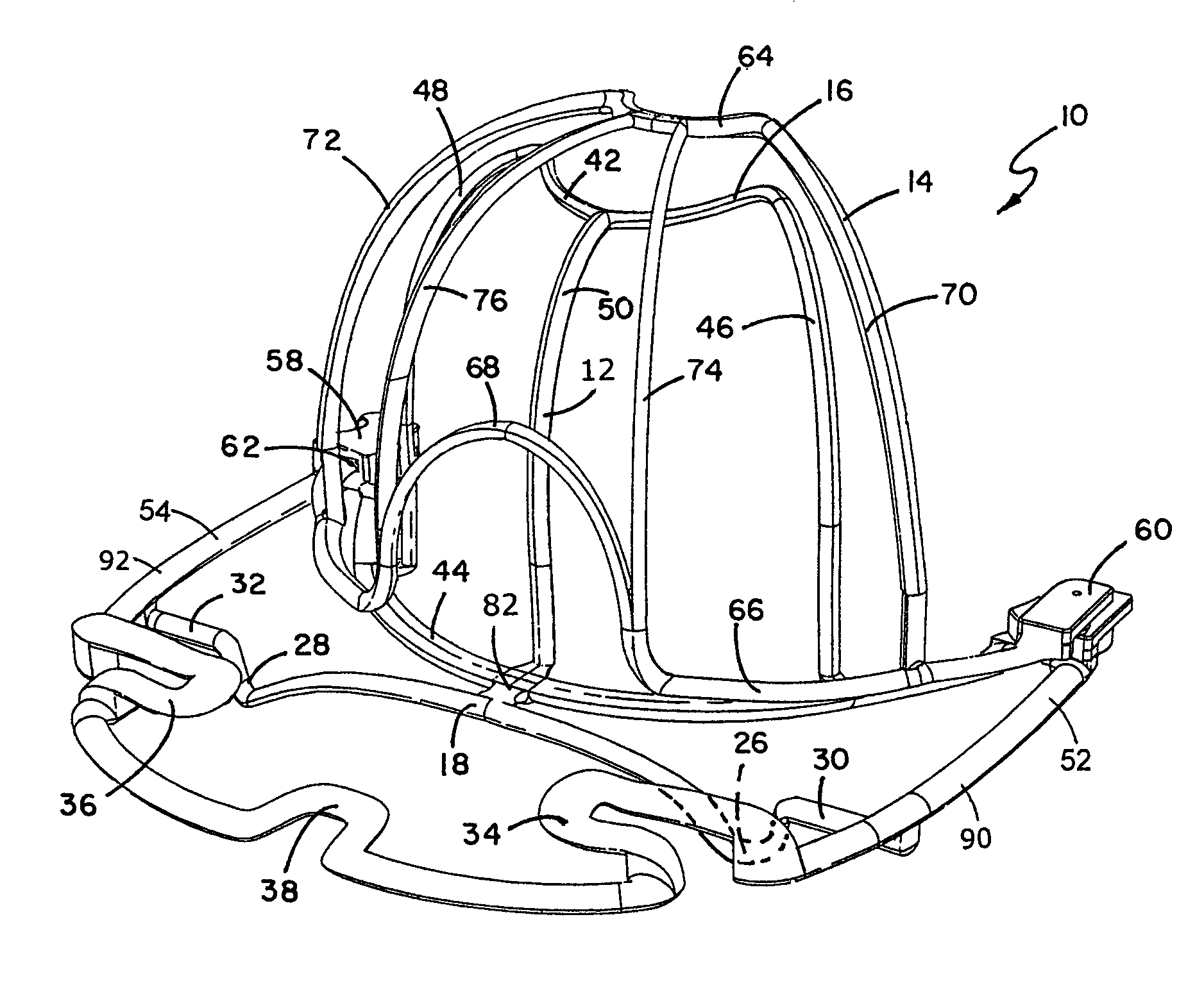 Cap curver and washer