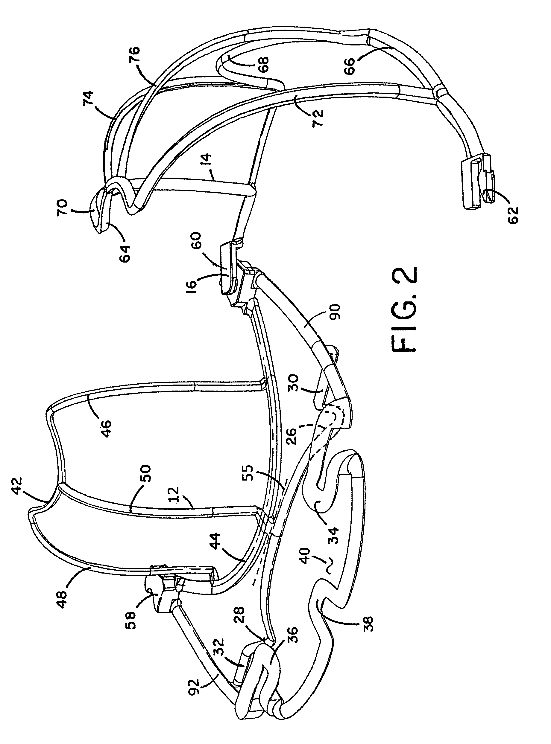 Cap curver and washer